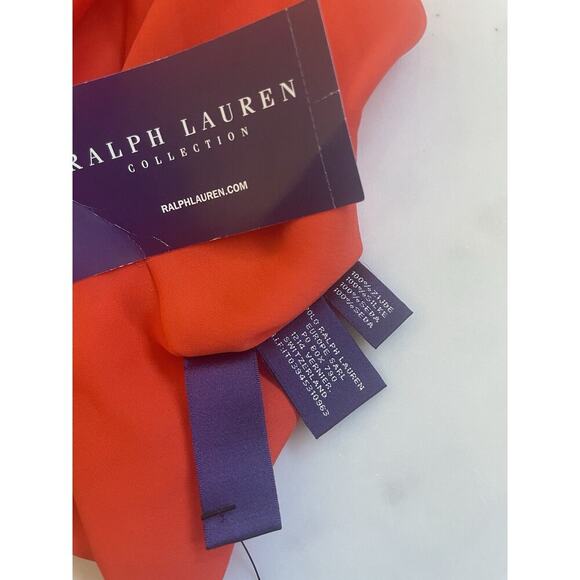 Ralph Lauren Collection Purple Label Flounce Silk Slip Dress 2009 Runway NWT 10 - Picture 6 of 8
